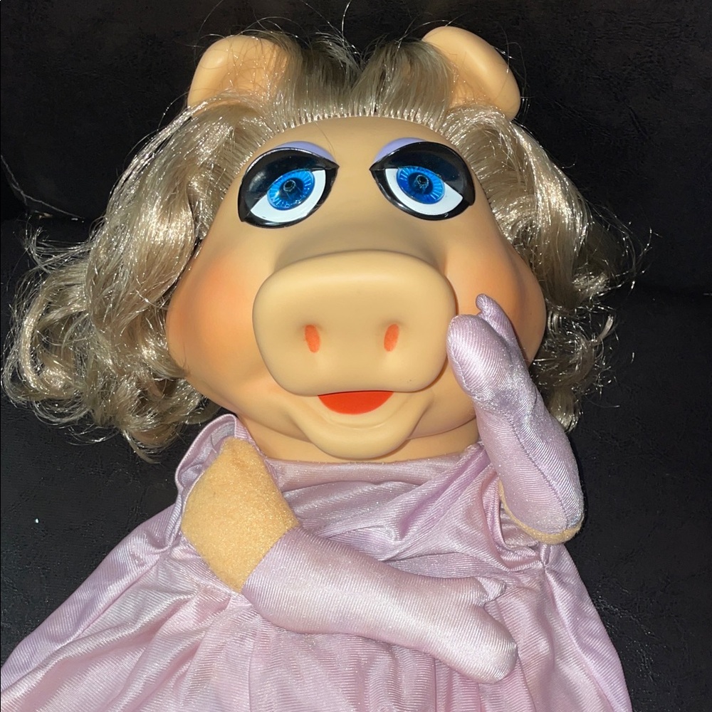 1977 ©️ 1978 authentic vintage Miss Piggy hand puppet (#855) Fisher-Price - Picture 14 of 17